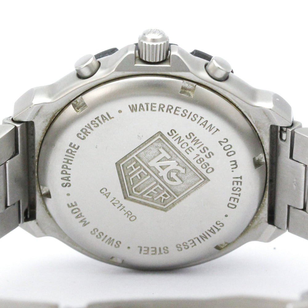 TAG HEUER 2000 Formula 1 Chronograph Steel Quartz Mens Watch CA1211 — Good