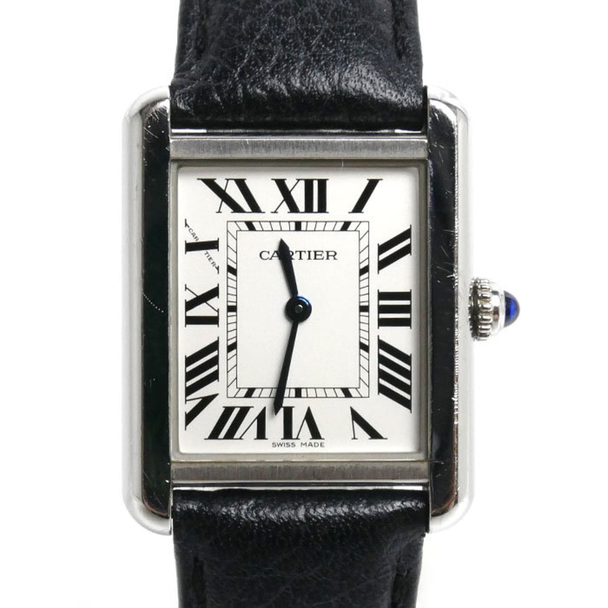 CARTIER Cartier Tank Solo SM Watch, Battery-Powered, WSTA0030, Women's — Good