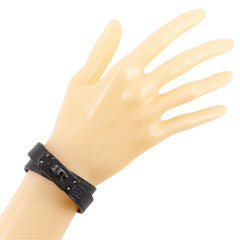 Hermes Kelly Bracelet Double Tour, Monochrome Chevre Leather, 2024 Model, Black, Approx. 18.2g, Women's — Like New