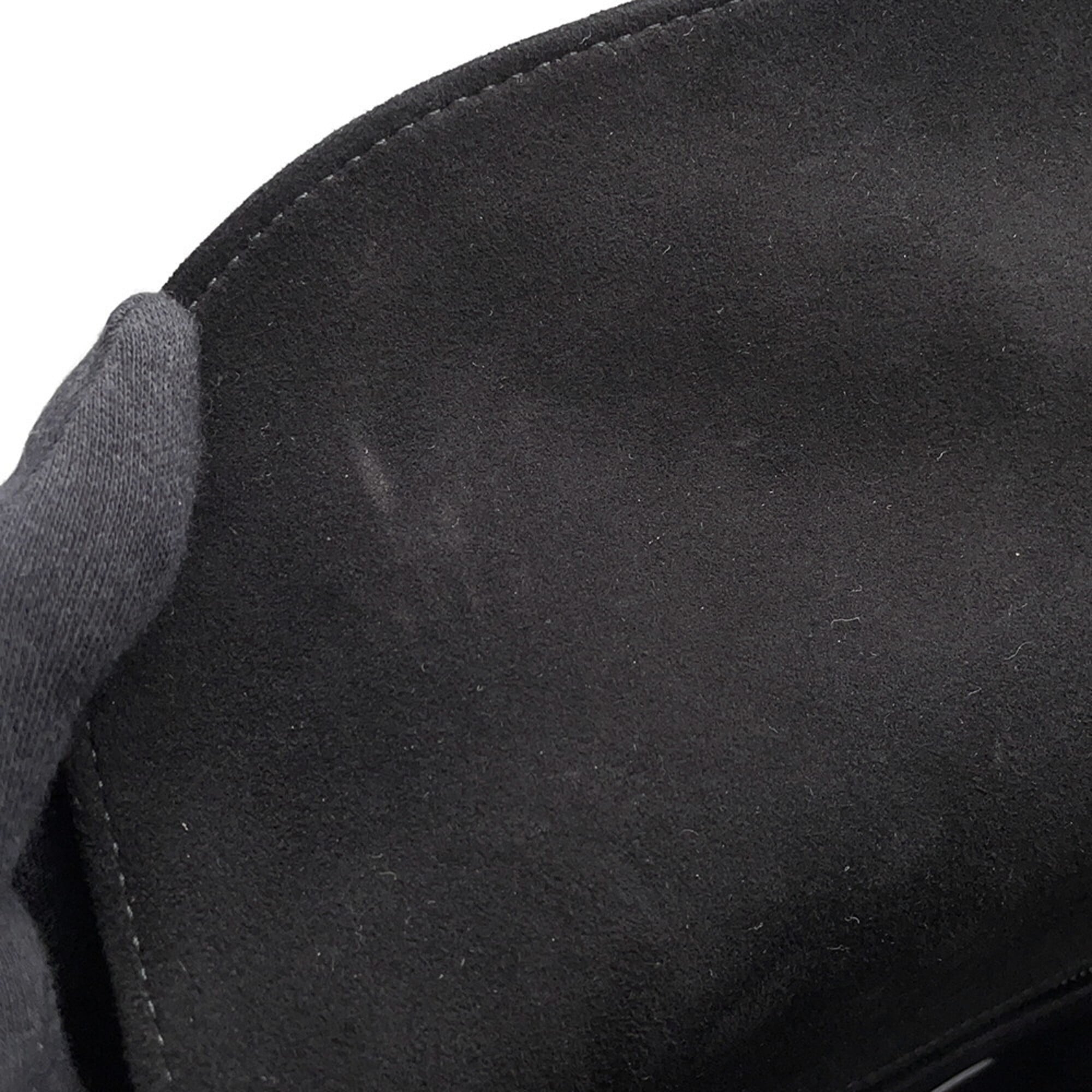 Christian Dior Lady Medium Ultra Matte Calfskin Handbag M0565SLOI_M989 2-way Shoulder Bag Black Women's — Like New