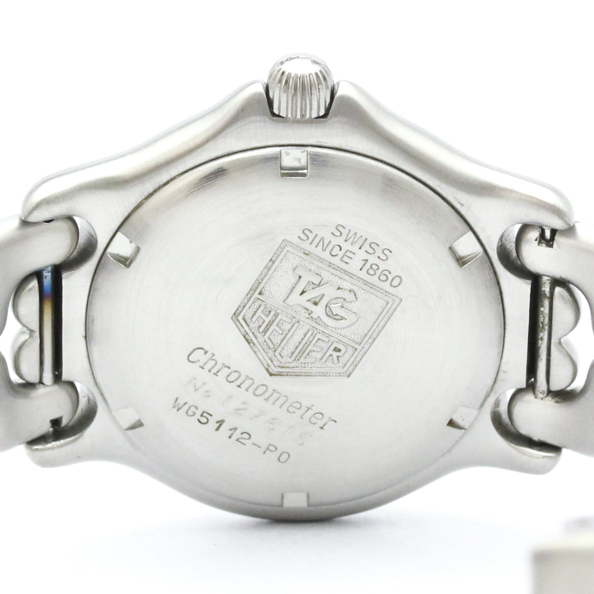 TAG HEUER Sel Chronometer 200M Automatic Mens Watch WG5112 Polished — Very Good
