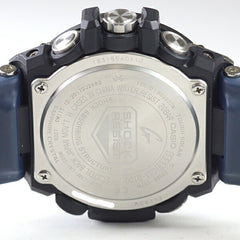 CASIO G-Shock G-STEEL GST-B100 Men's Watch, Tough Solar, 20 ATM Water Resistant, Black/Blue — Very Good