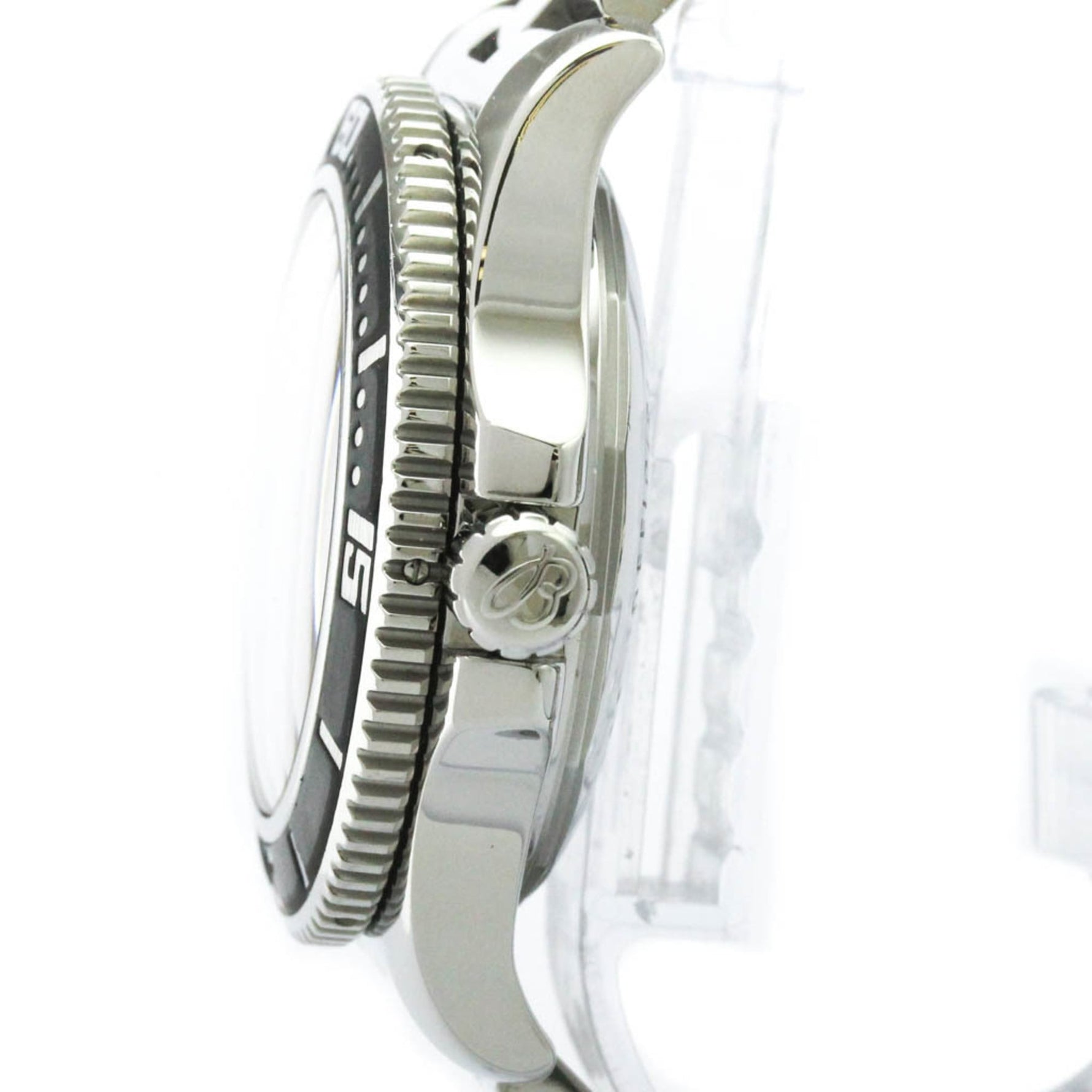 BREILING Superocean 44 Steel Automatic Mens Watch A17391 Polished