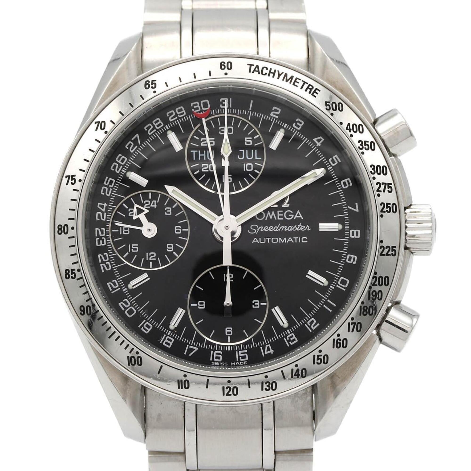 Omega Speedmaster Day-Date Limited 3523.50 Stainless Steel Automatic Watch — Good