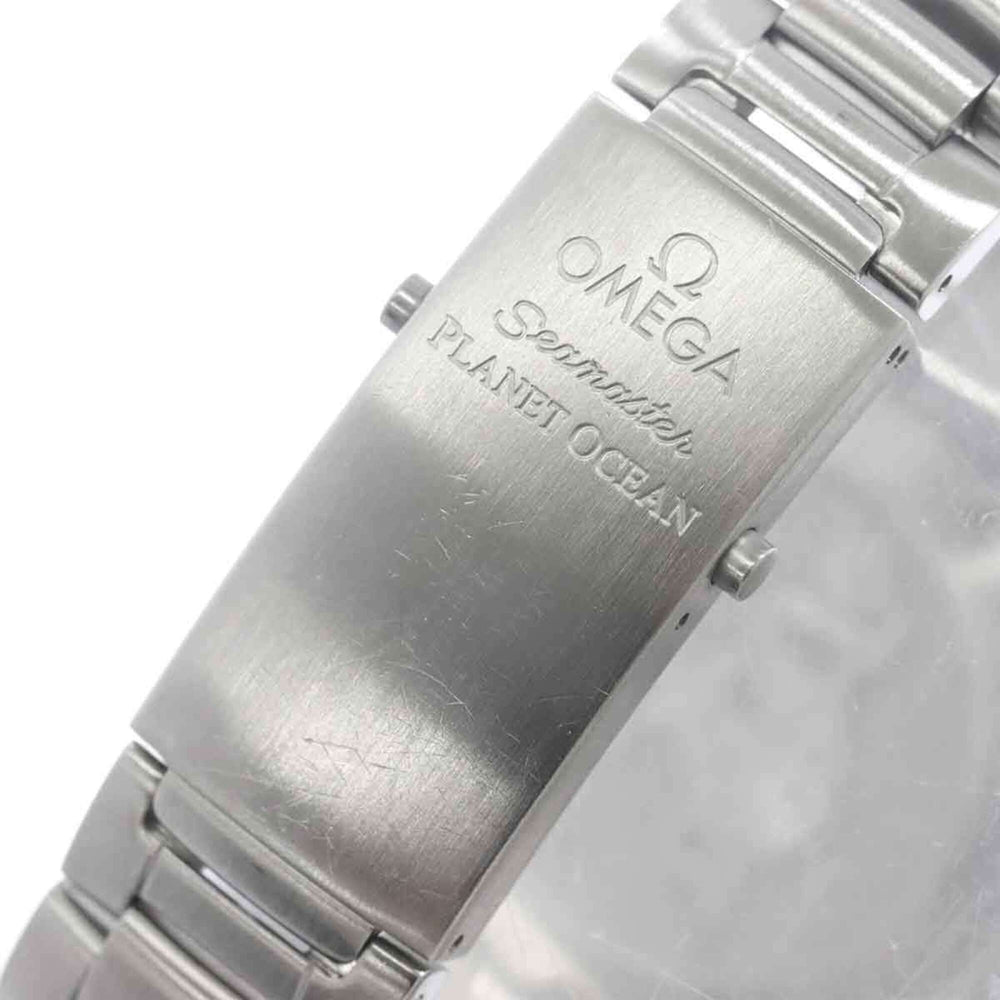 Omega Seamaster Planet Ocean Co-Axial Chronometer 600M 2201 51 Men's Watch, Date, Black, Automatic Movement — Very Good