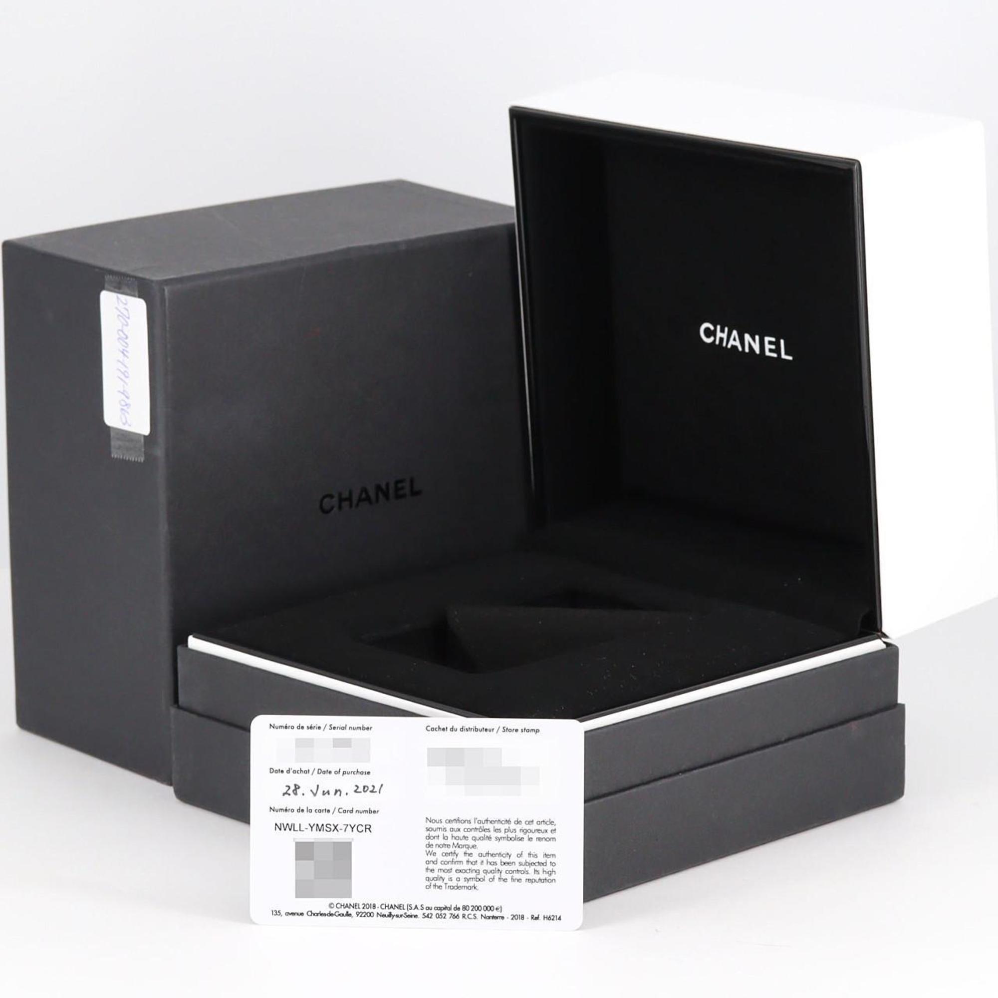 Chanel J12 Electro Caliber 12.1 Limited H7122 Ceramic Automatic Watch — Very Good