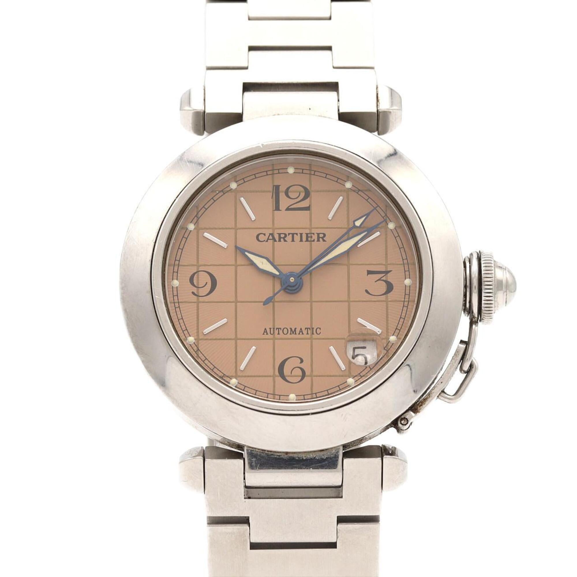 Cartier Pasha C W31024M7 Stainless Steel Automatic Watch — Good