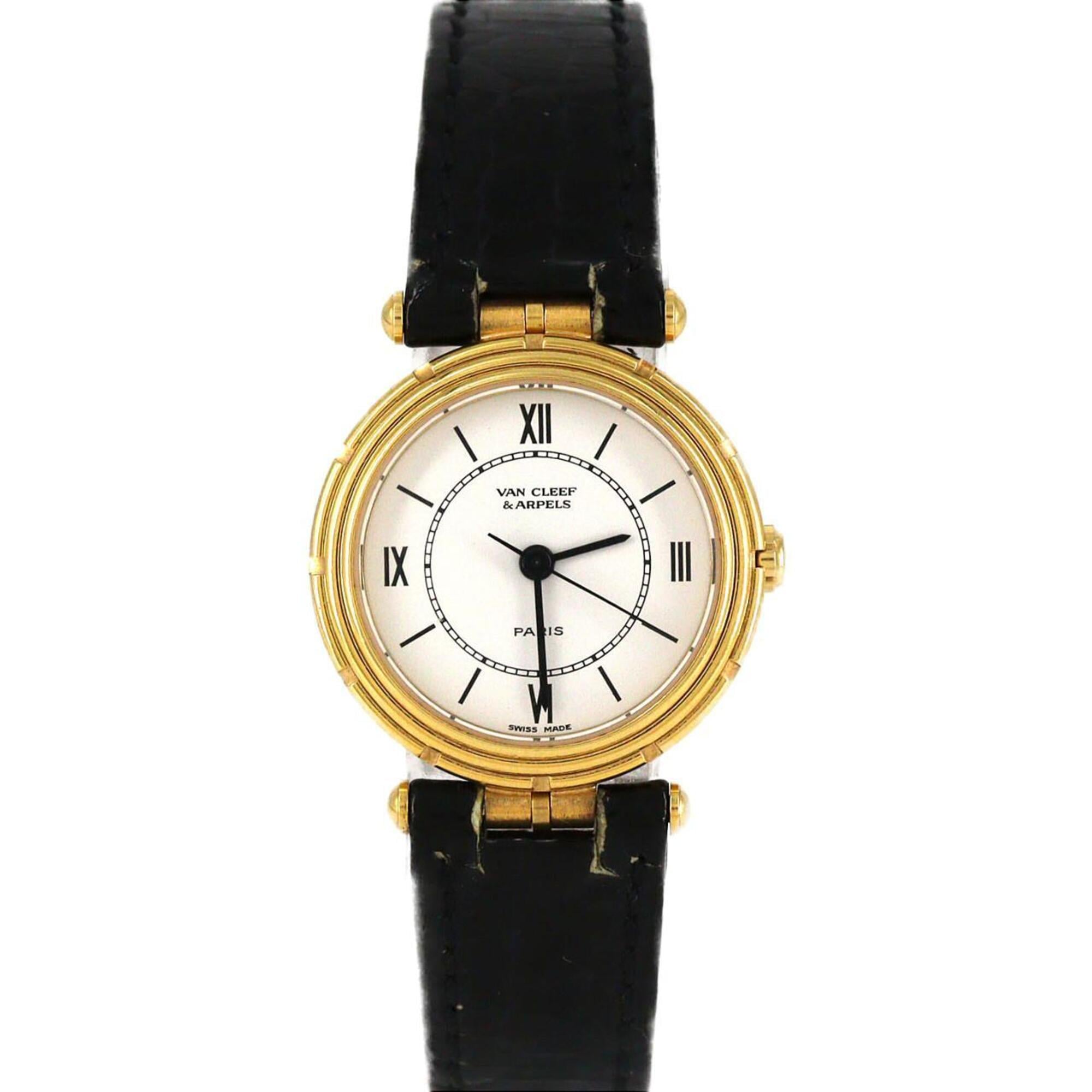 Van Cleef & Arpels La Collection YG 16603 Quartz Watch — Good