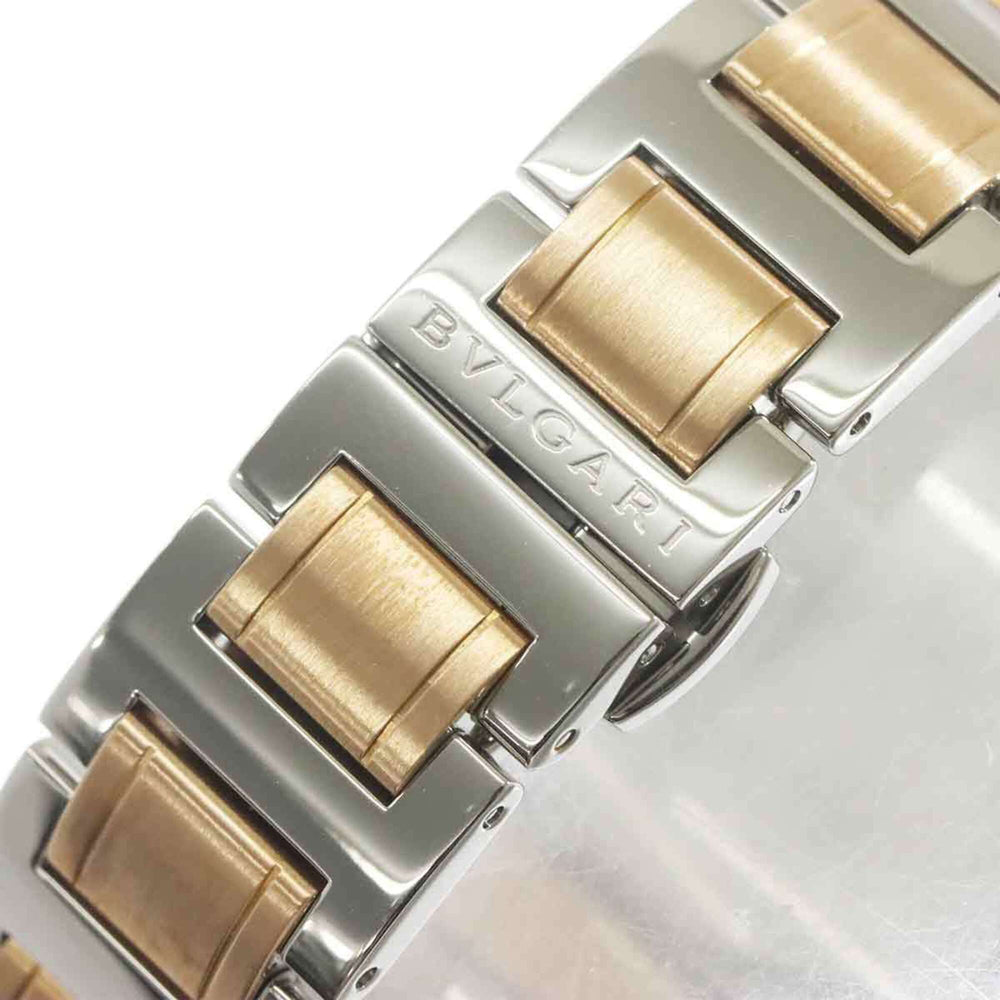 BVLGARI BBLP33SG Boys' Watch 12P Diamond Brown 18KPG Pink Gold Automatic — Like New
