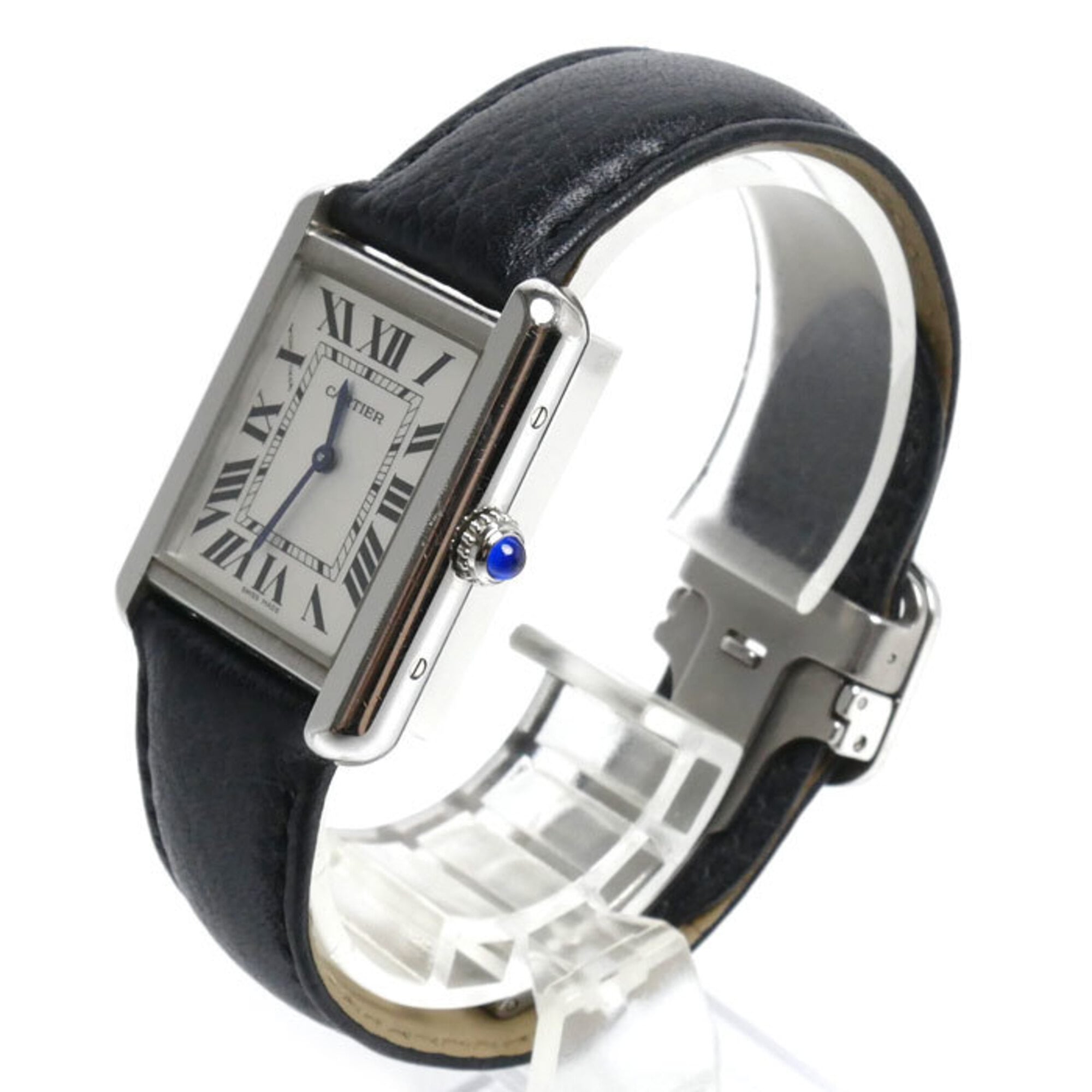 CARTIER Cartier Tank Solo SM Watch, Battery-Powered, WSTA0030, Women's — Good