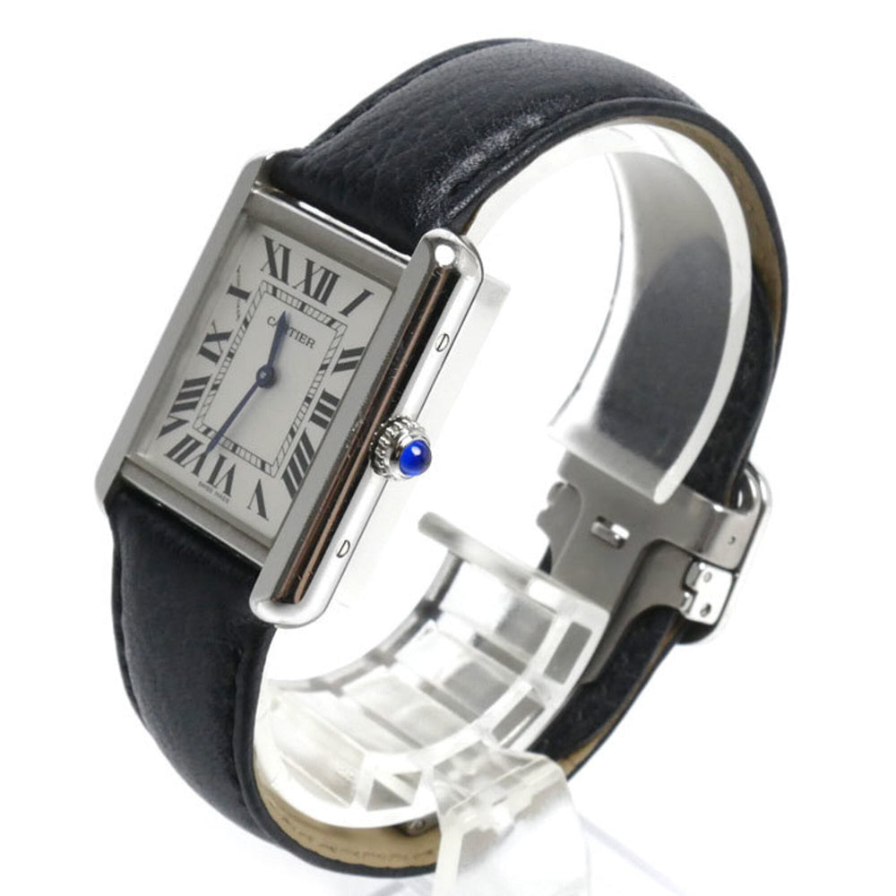 CARTIER Cartier Tank Solo SM Watch, Battery-Powered, WSTA0030, Women's — Good