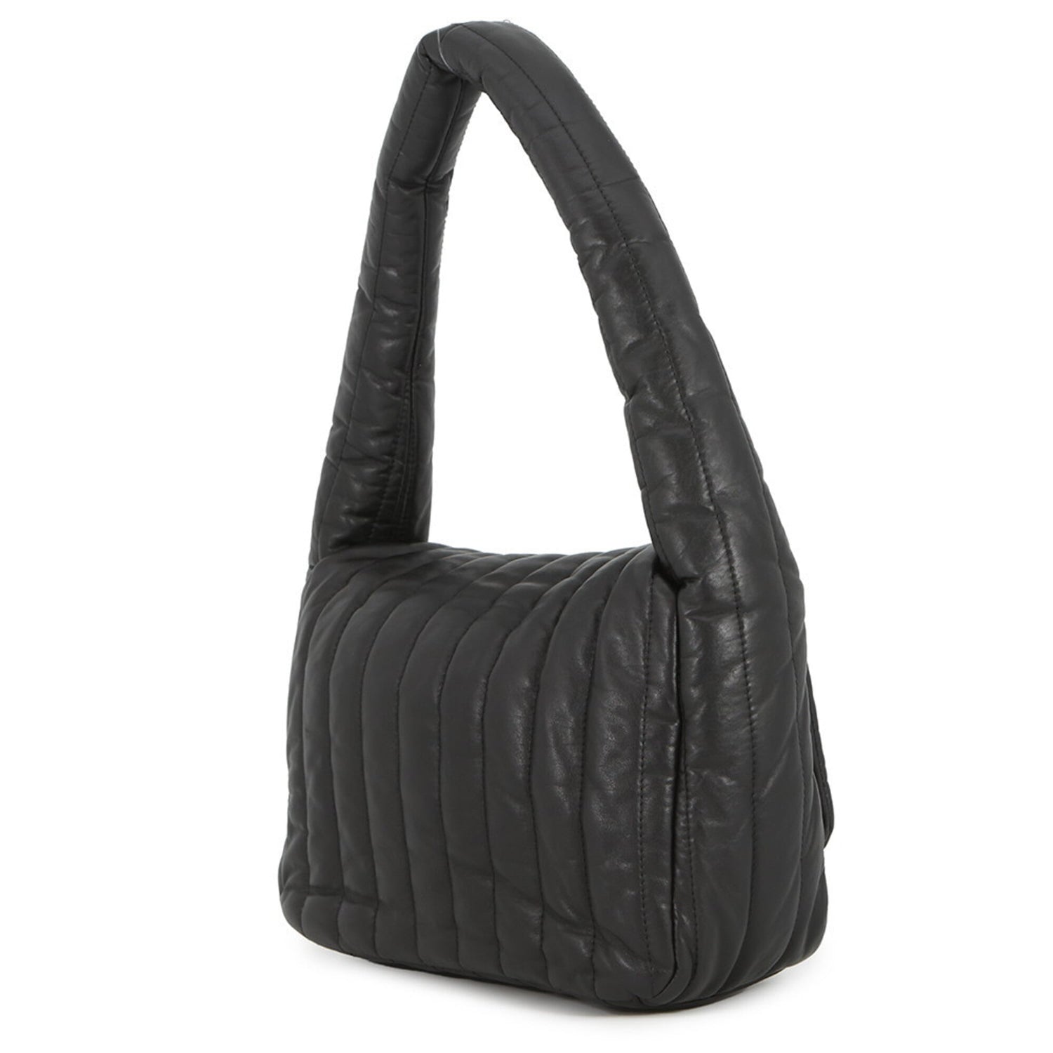 Balenciaga Monaco Small Leather Shoulder Bag 787896 BALENCIAGA Handbag Black