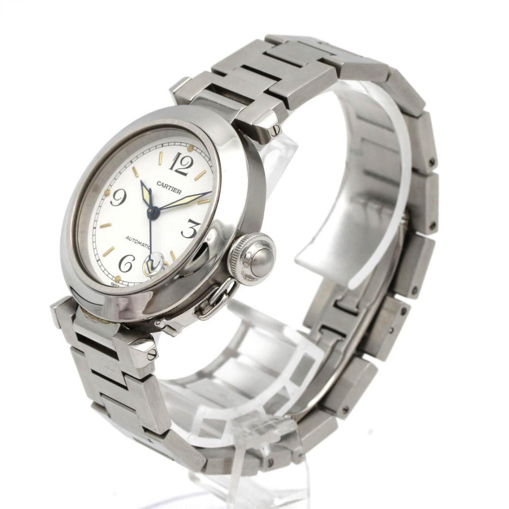 Cartier Pasha C W31015M7 Stainless Steel Automatic Watch — Good