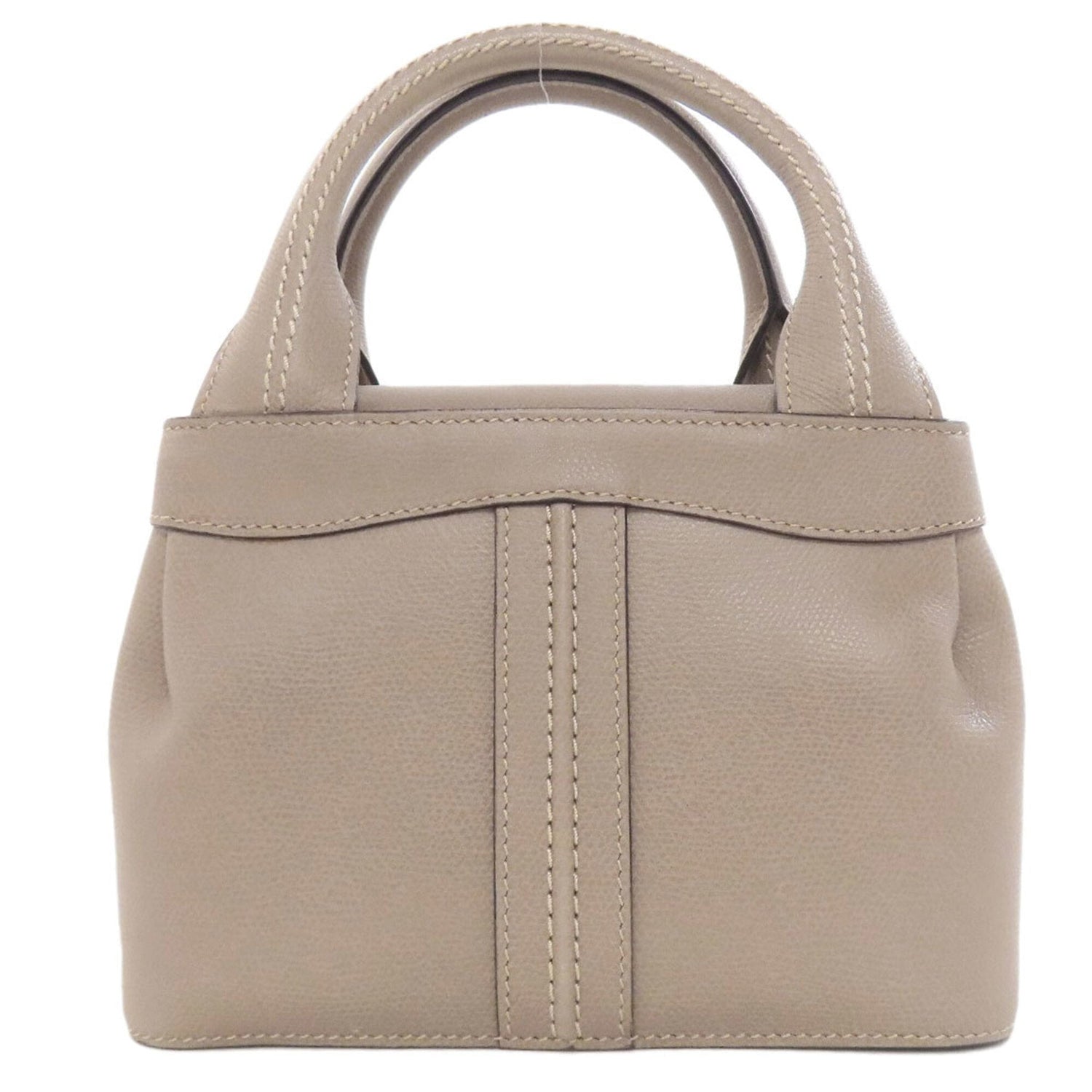 Valextra J Bag Handbag Leather Women's