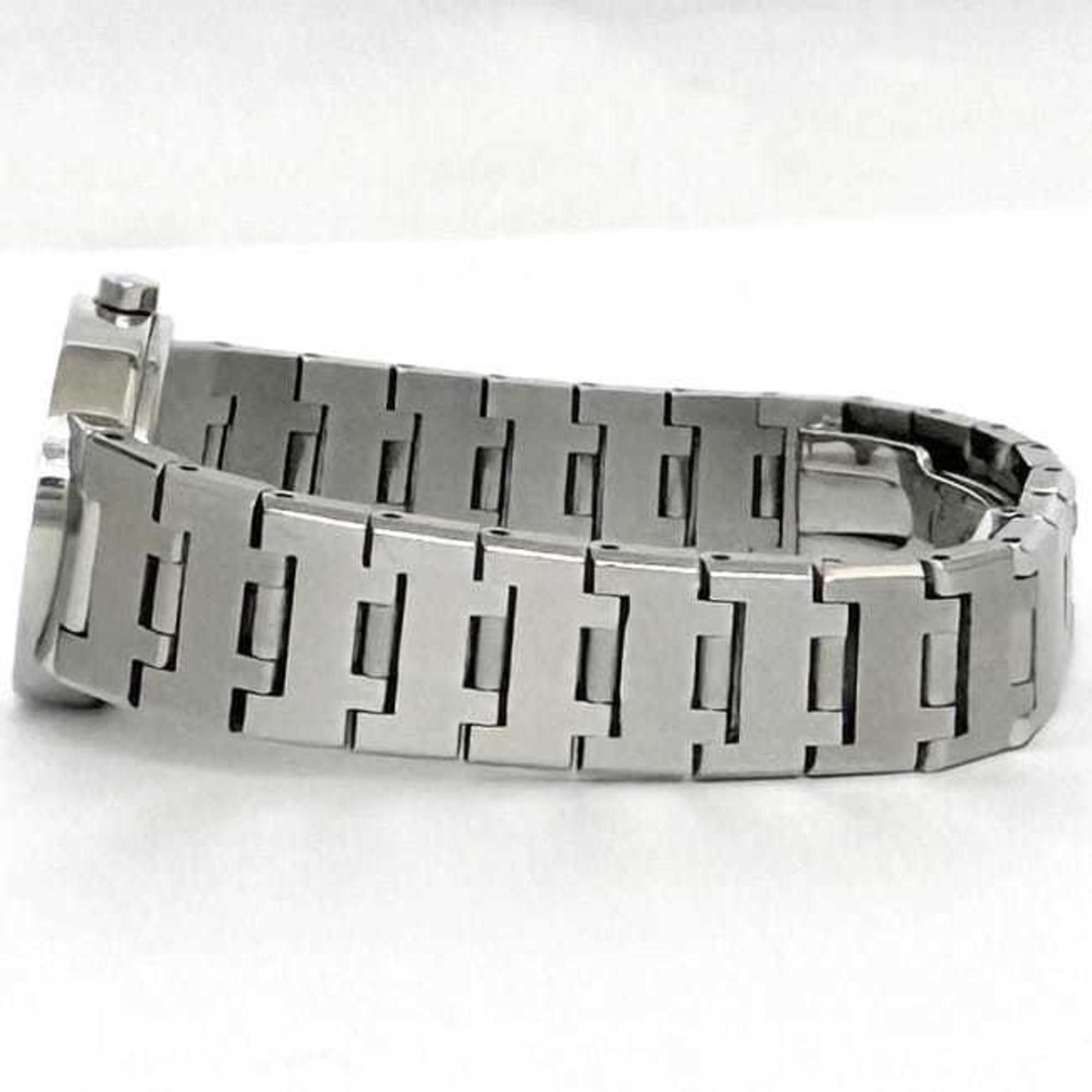 Bvlgari Watch f-21814 Black Silver BB23SS Ladies SS Quartz BVLGARI Dial Battery Operated — Very Good