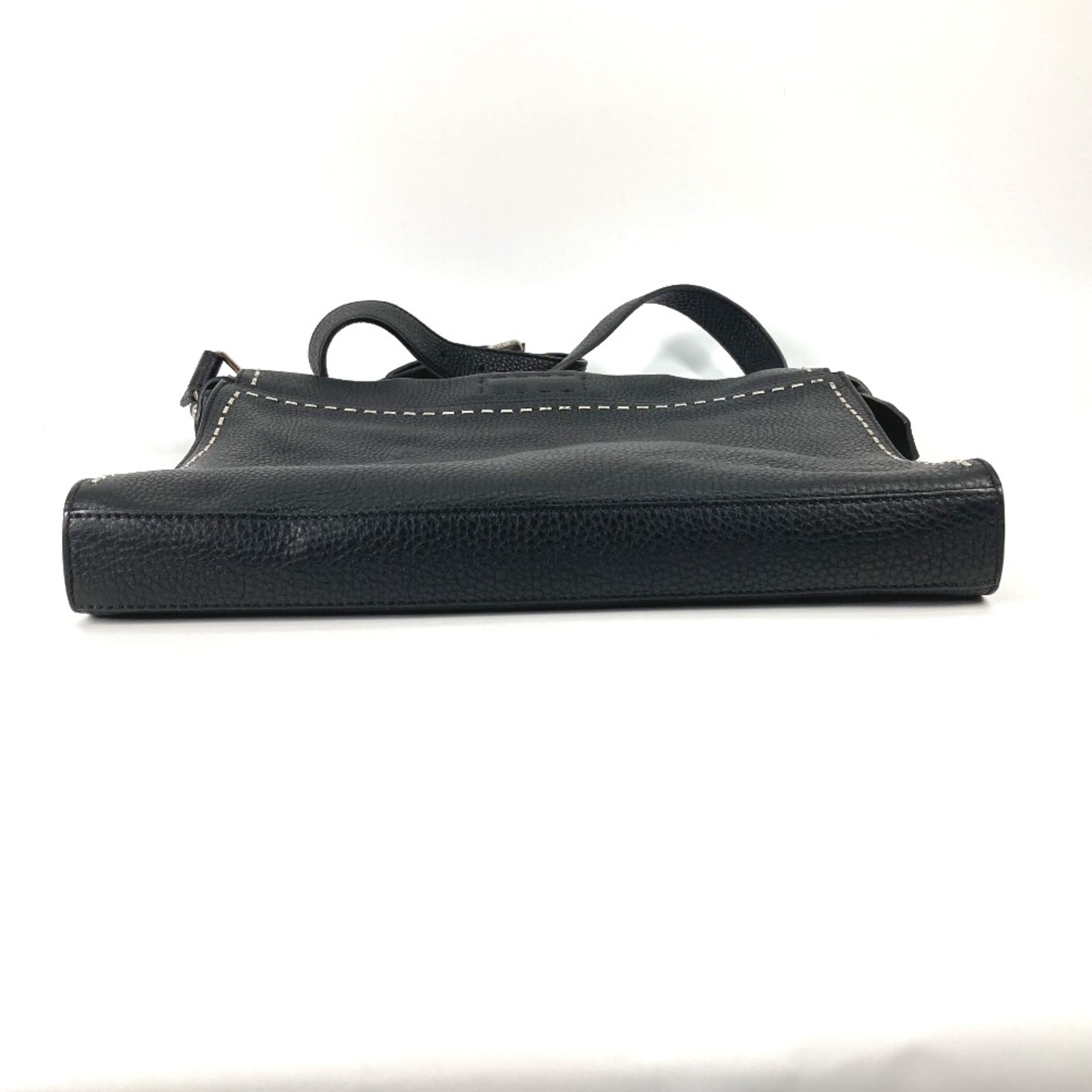 Fendi 7VA406 Shoulder Bag Crossbody bag 2WAY business bag Tote Bag Hand Bag Black — Like New