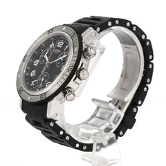 Hermes Clipper Diver Chronograph CL2.915 Stainless Steel x Rubber Quartz Watch — Good