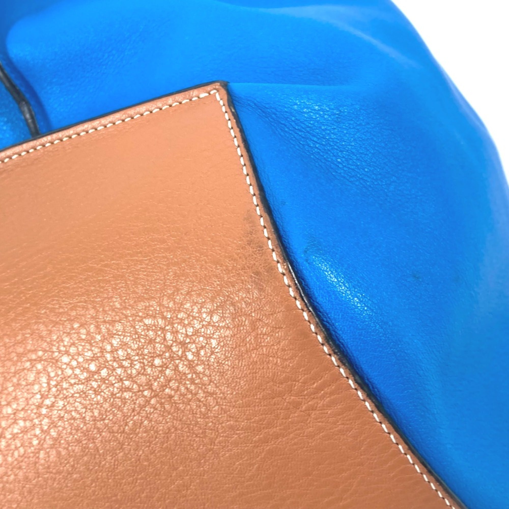 Loewe Bag Bicolor cross Shoulder Bag blue Brown — Like New