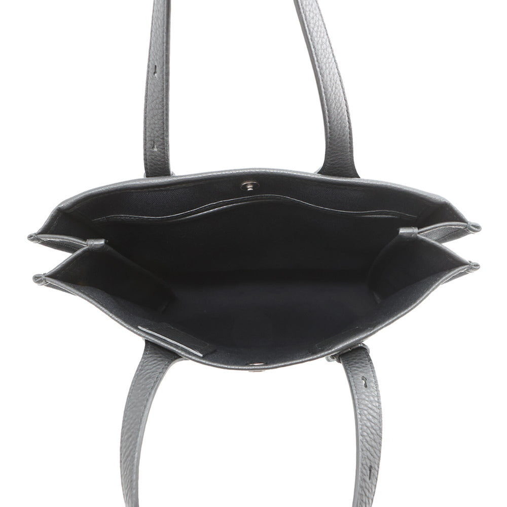 Salvatore Ferragamo Tote Bag, Canvas and Leather, 240797, Black, Handbag, Women's — Like New