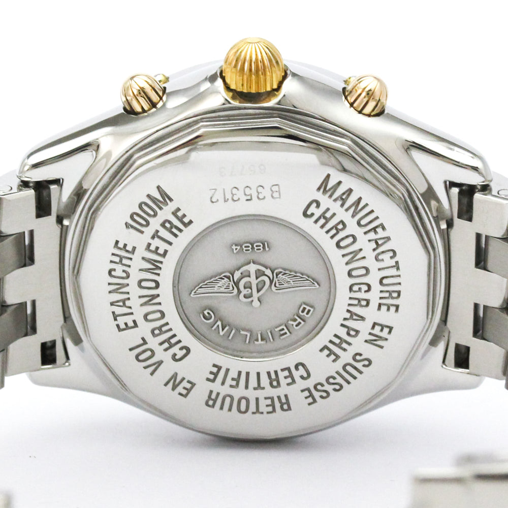 BREITLING Shadow Flyback Chronograph Steel Mens Watch B35312 Polished — Very Good