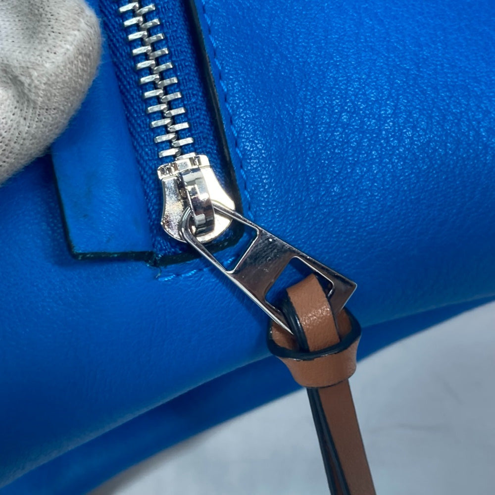 Loewe Bag Bicolor cross Shoulder Bag blue Brown — Like New