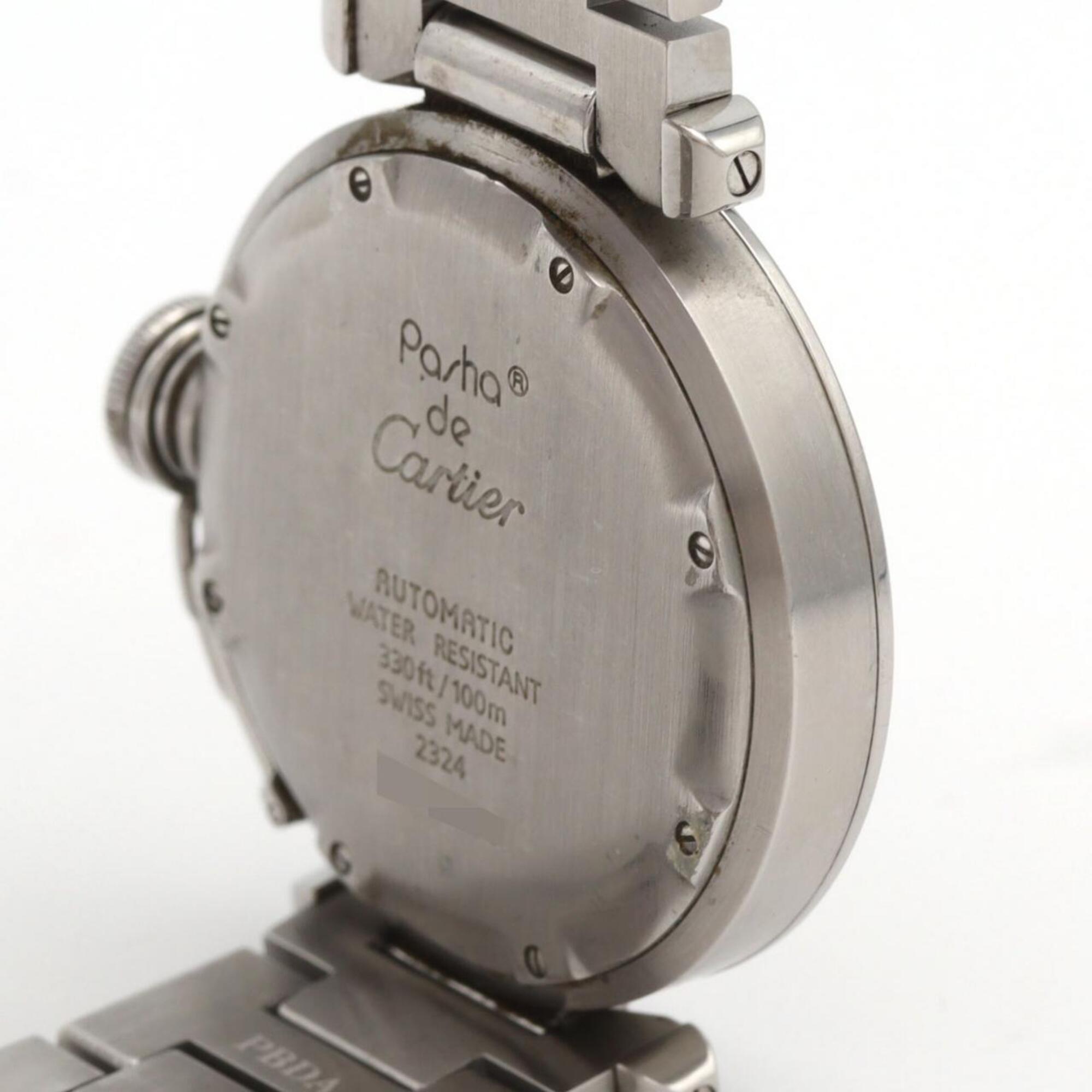 Cartier Pasha C W31024M7 Stainless Steel Automatic Watch — Good