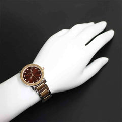 BVLGARI BBLP33SG Boys' Watch 12P Diamond Brown 18KPG Pink Gold Automatic — Like New