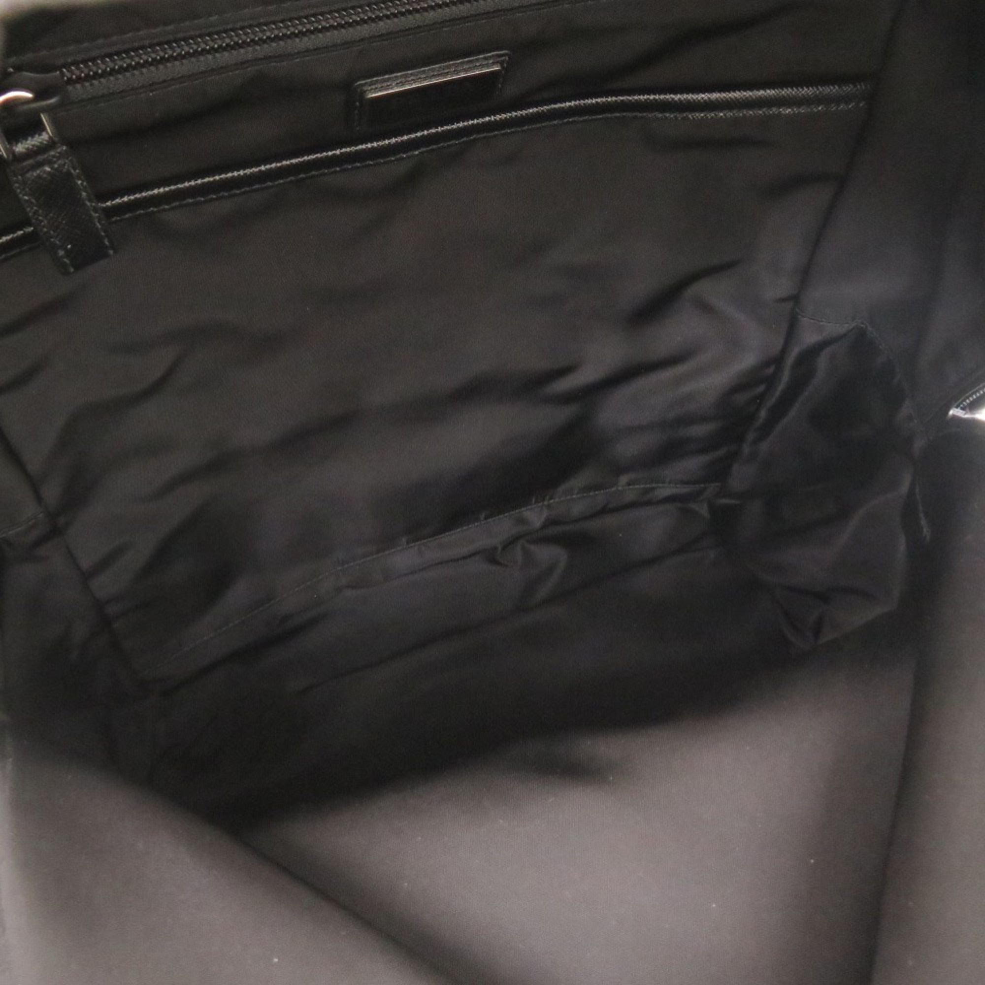 Like new Prada nylon black backpack/daypack, black, 1213 PRADA — Like New
