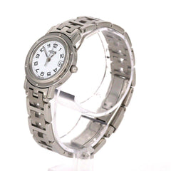 Hermes Clipper CL4.210 SS Quartz Watch — Very Good