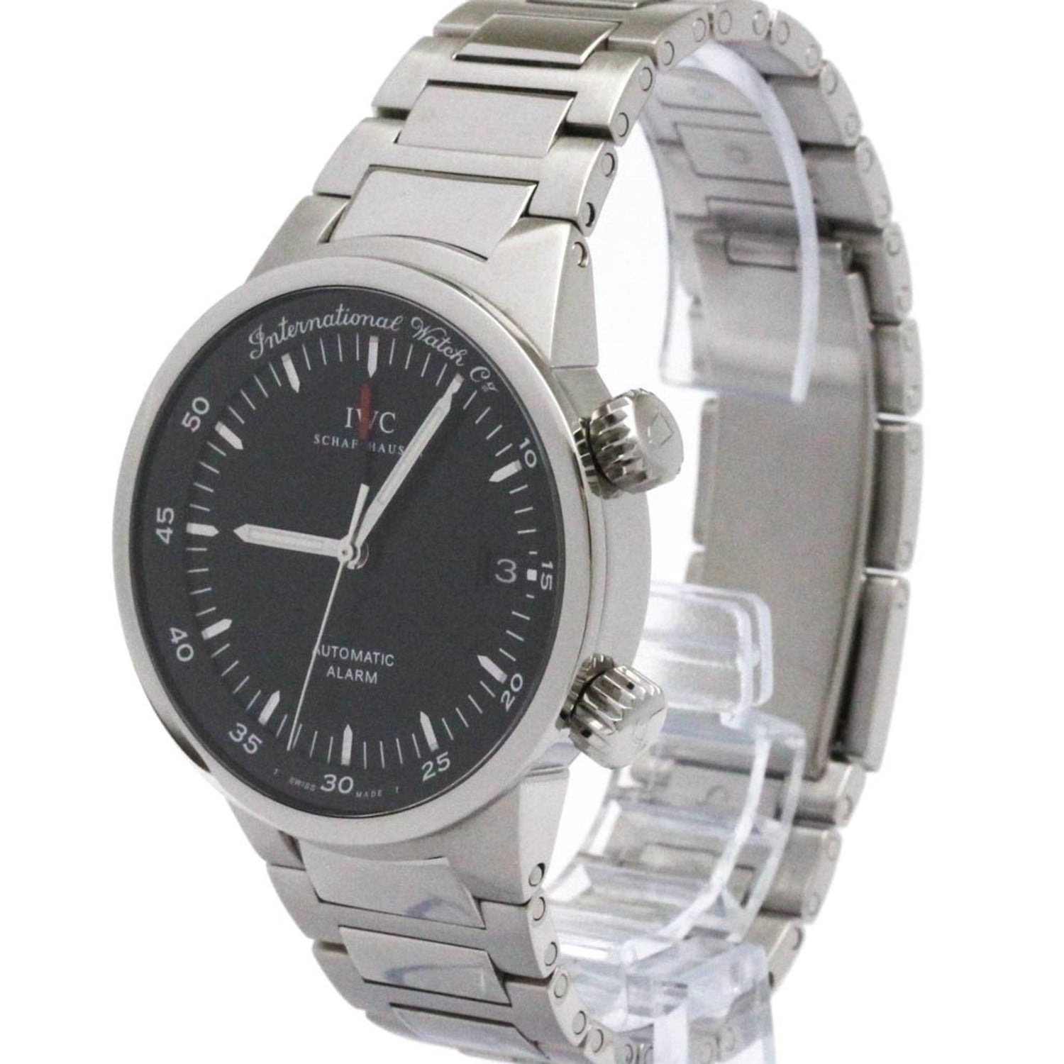 IWC GST Stainless Steel Automatic Mens Watch IW353702 Polished