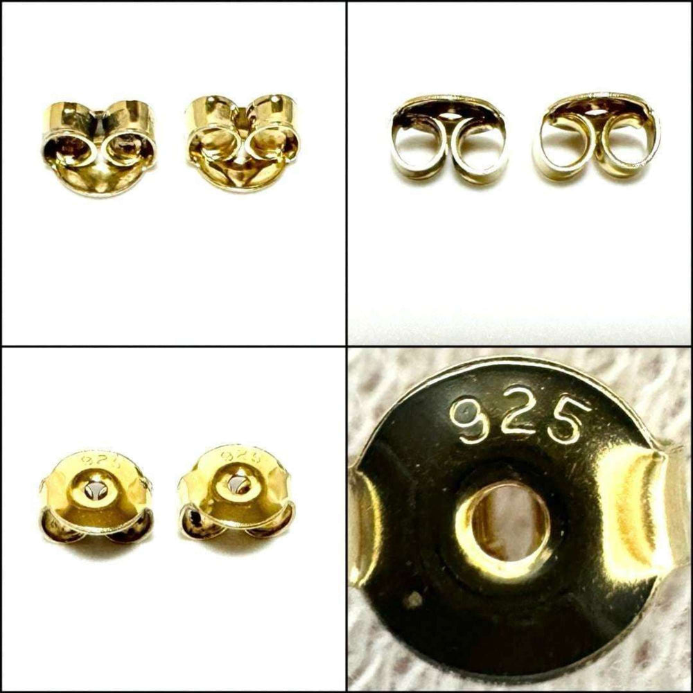 LOEWE Women's Anagram Stud Earrings in Silver 925 — Like New