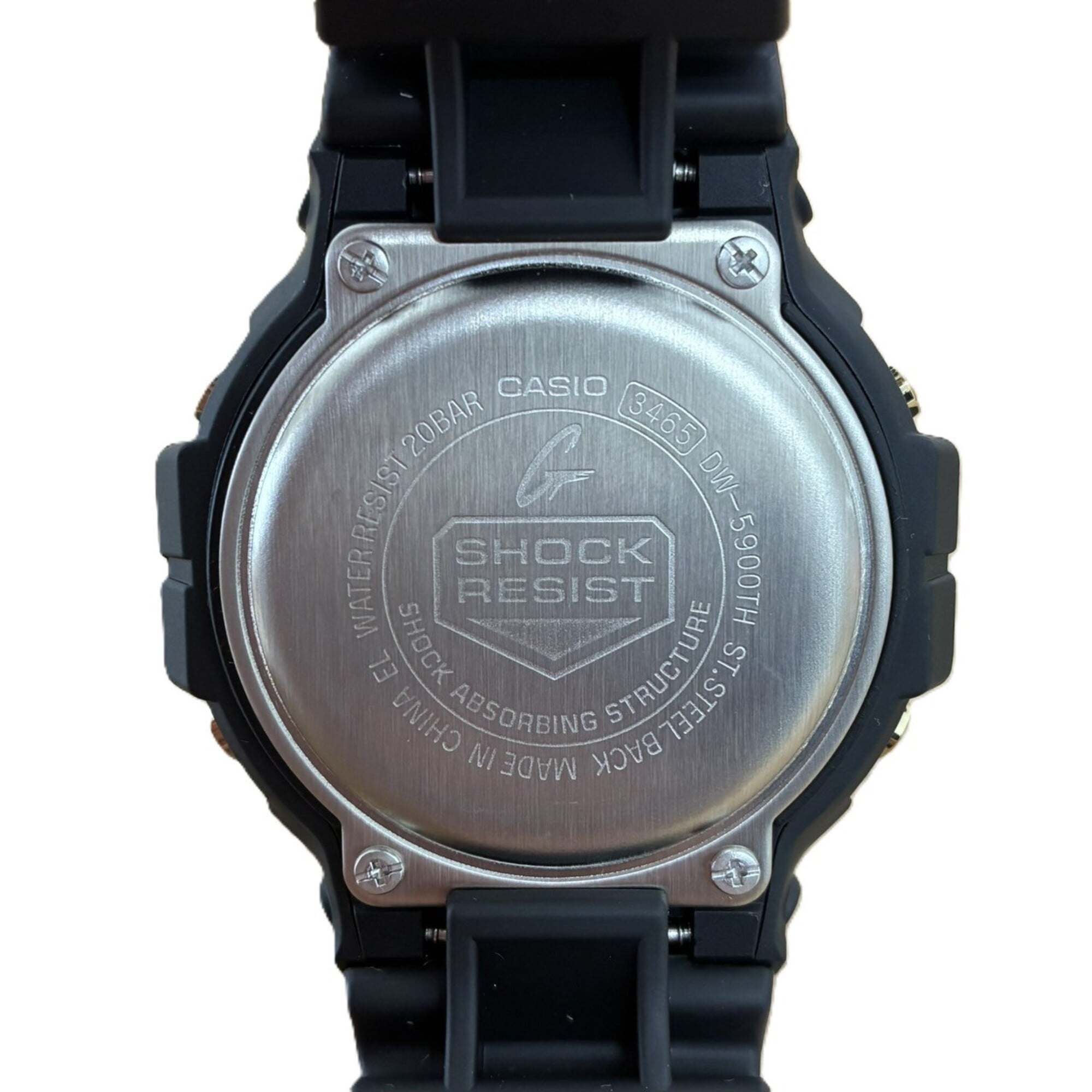 G-SHOCK DW5900TH-1JF Watch, Black — Very Good