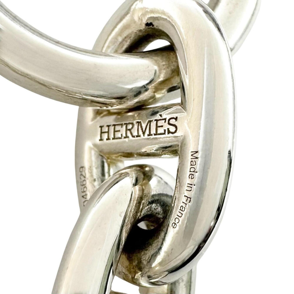 HERMES Chaine d'Ancre PM bracelet, AG925, 15 links, silver, made in France, 2025 model, weight 32.85g, women's — Like New