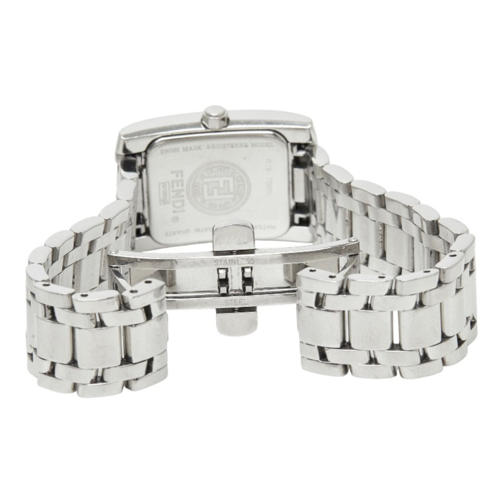 Fendi Orologi Classico 7000L Quartz Watch, White Dial, Stainless Steel, Women's Watch — Good