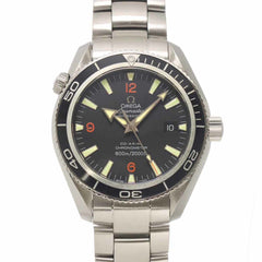 Omega Seamaster Planet Ocean Co-Axial Chronometer 600M 2201 51 Men's Watch, Date, Black, Automatic Movement — Very Good