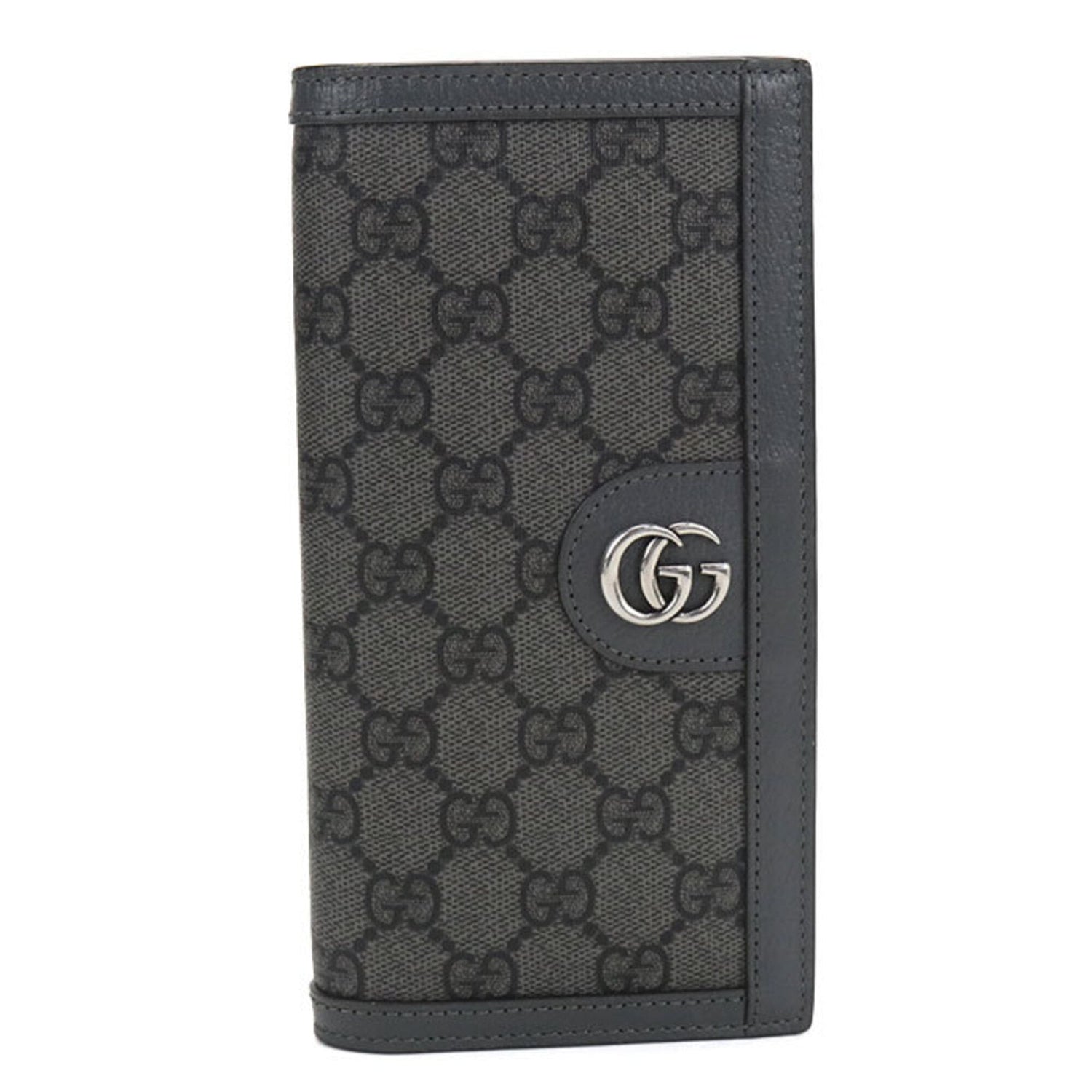 GUCCI Ophidia Long Wallet, Bi-fold with Coin Pocket, 791746, Men's, Gray