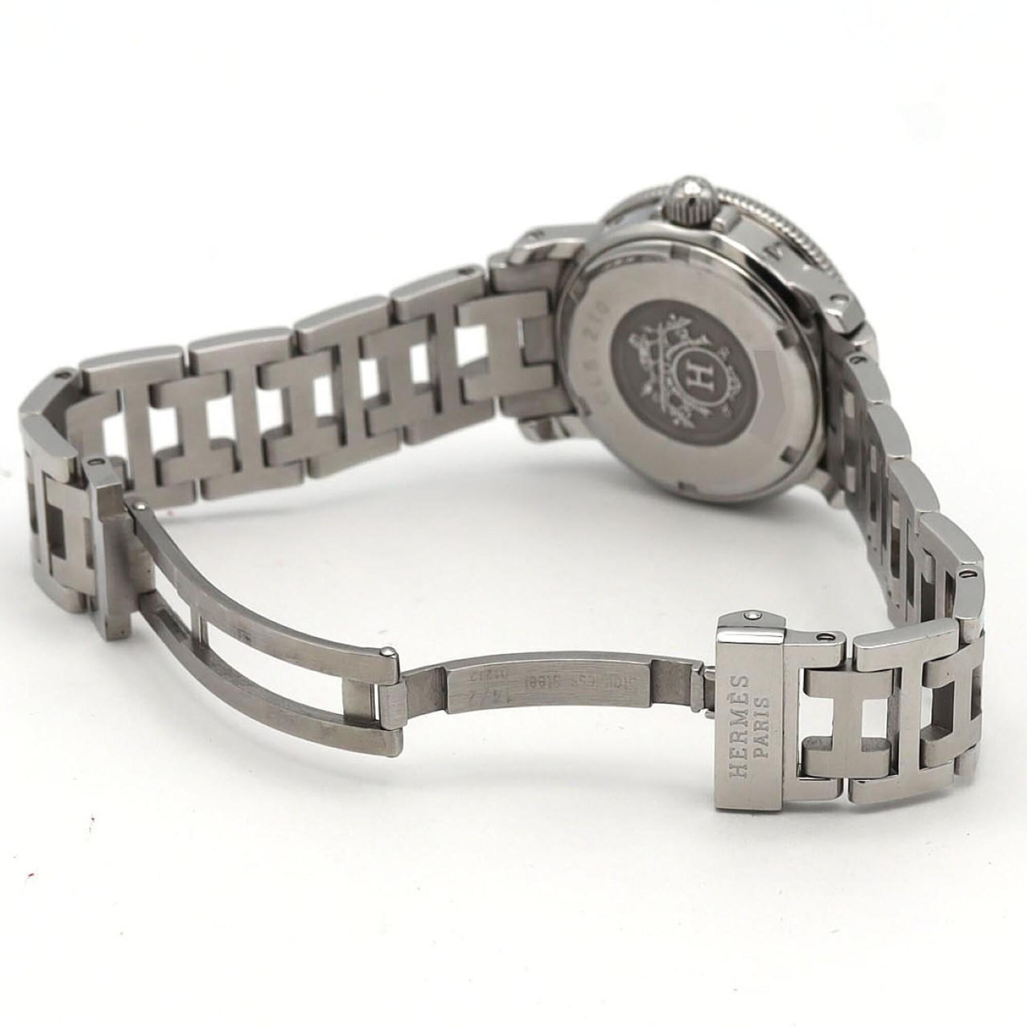 Hermes Clipper Diver CL5.210 SS Quartz Watch — Good