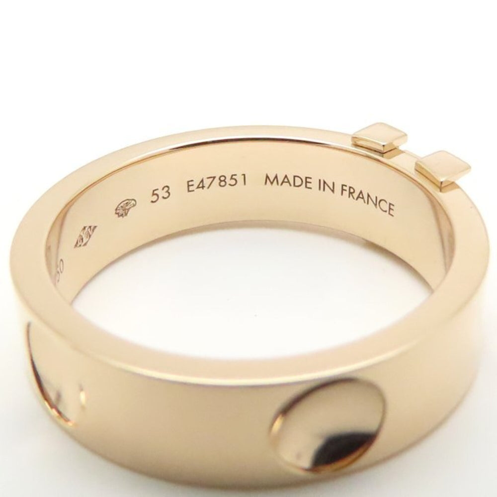 LOUIS VUITTON Louis Vuitton Empreinte LV Ring, Size #53, Women's, Q9K98A 295333 — Like New