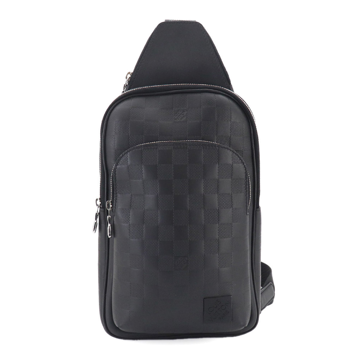 Louis Vuitton Damier Infini Avenue Sling Handbag Body Black N45303 RFID Bag — Like New