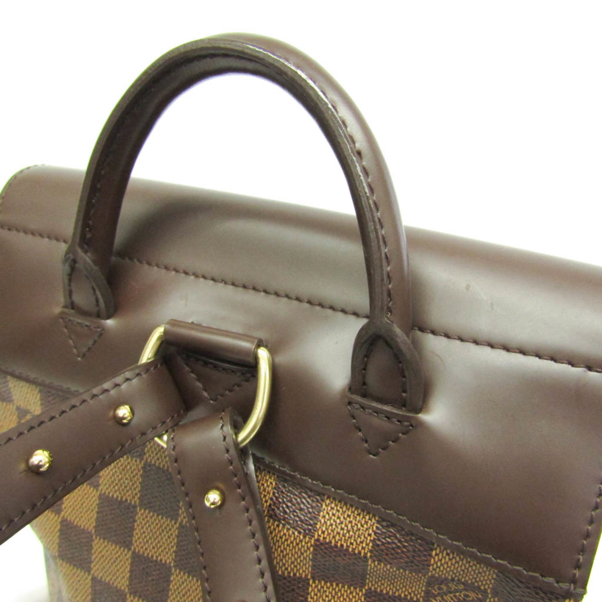 Louis Vuitton Damier Soho N51132 Women's Backpack Ebene — Like New
