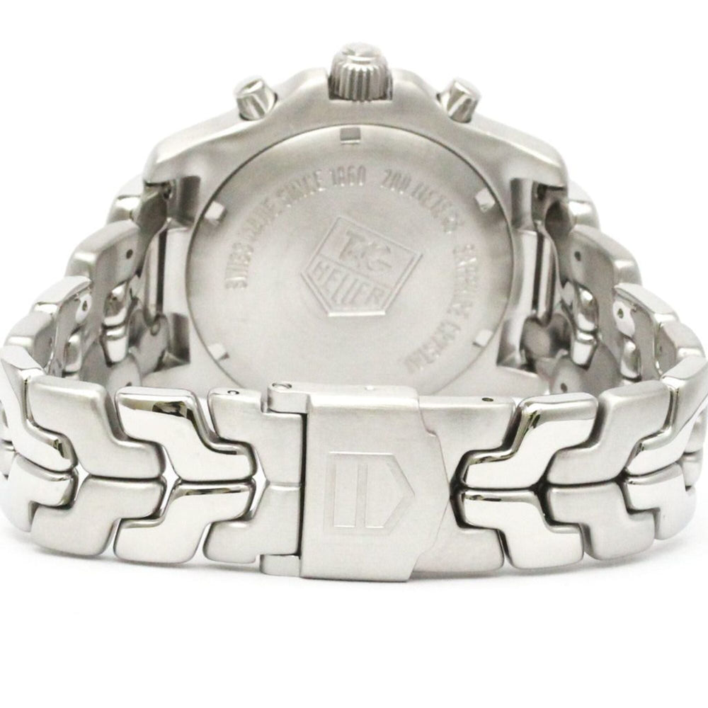 TAG HEUER Link Chronograph Steel Quartz Mens Watch CT1112 — Very Good