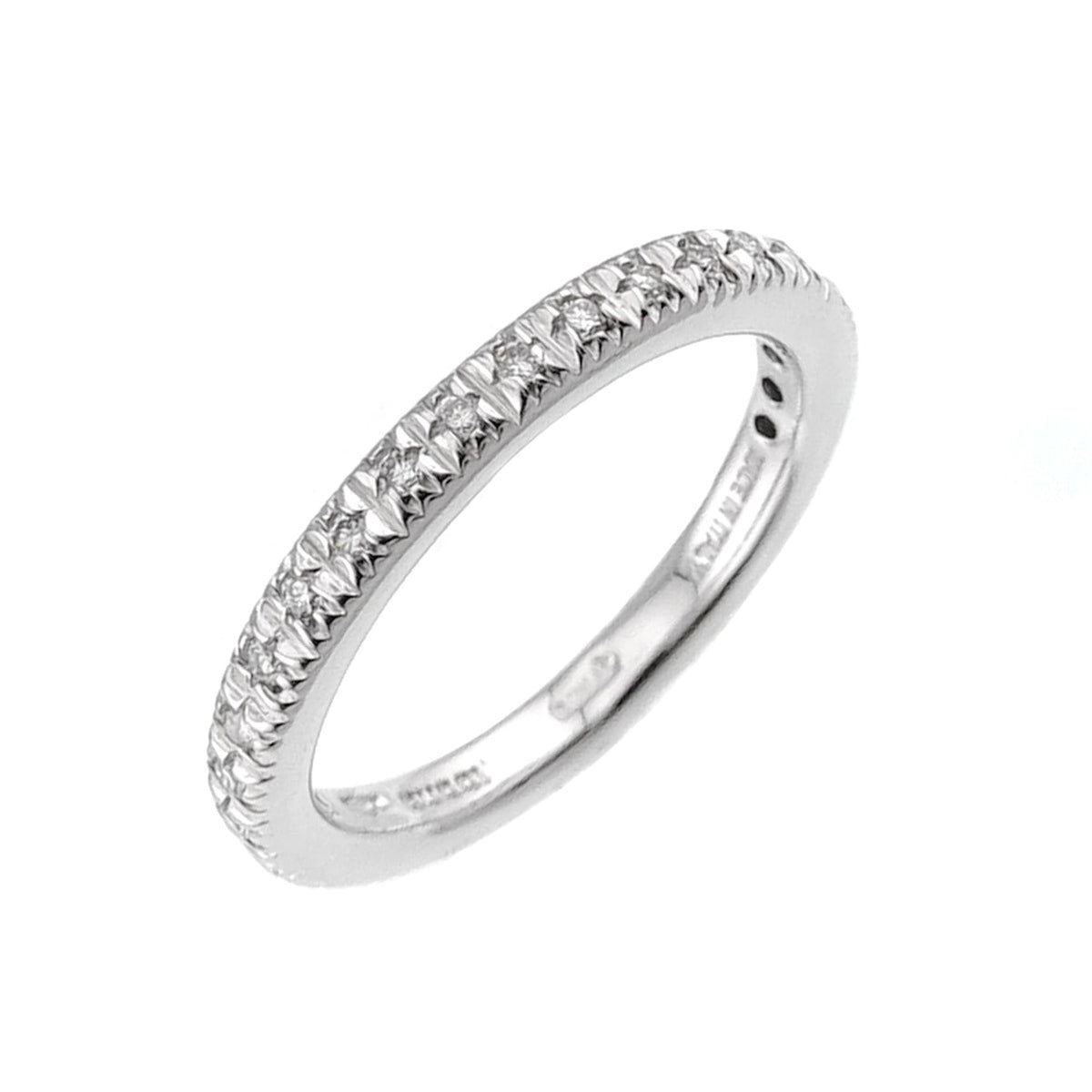 Gucci GUCCI Diamond Ring 18K WG White Gold 750 — Like New