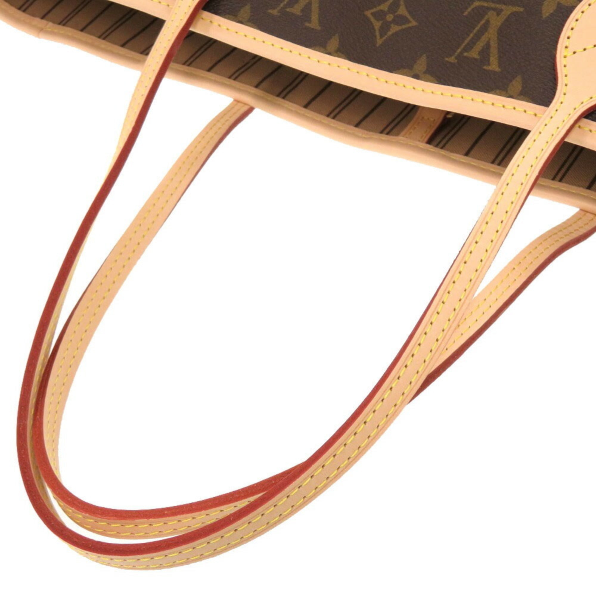 Unused Louis Vuitton Neverfull MM Mon Monogram P01926 Tote Bag in Camel Quartz LV 0668 LOUIS VUITTON — Like New