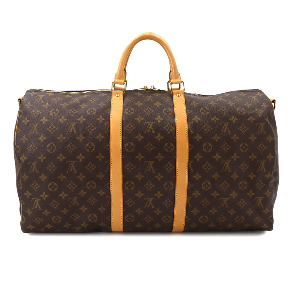 Louis Vuitton Keepall Bandouliere 55 Monogram 2-way Boston Shoulder Handbag M41414 — Like New