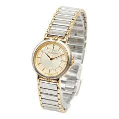 Saint Laurent x Citizen watch, model 2200-228481, Japanese quartz movement, gold dial, stainless steel, ladies' watch — Good