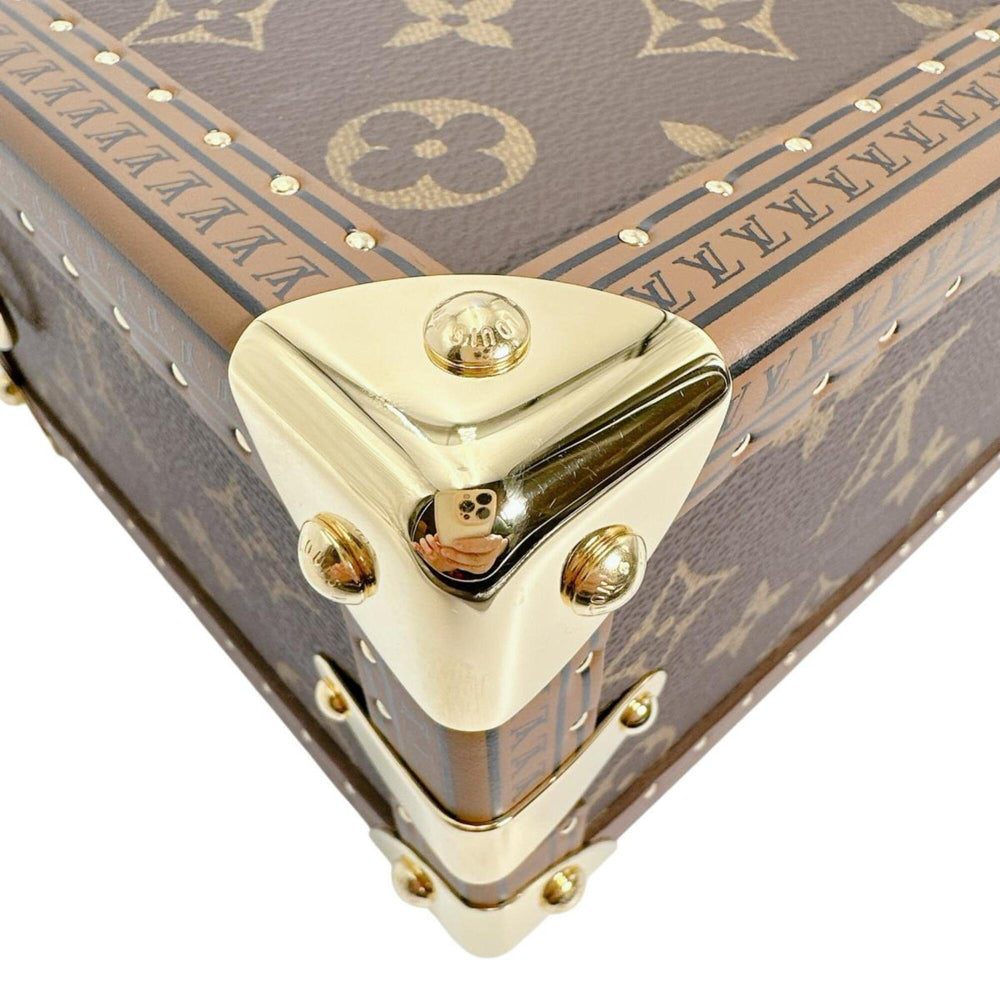 Louis Vuitton Petite Valise handbag, Monogram canvas, M20468, brown — Like New
