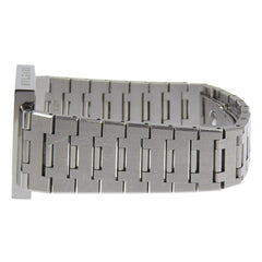 BVLGARI Quadrado Watch SQ29SSD Stainless Steel Quartz Analog Display Black Dial Unisex — Good