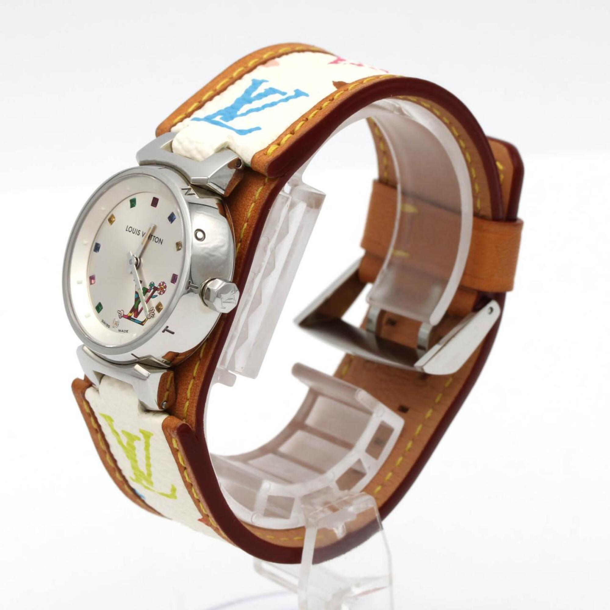 Louis Vuitton Tambour LIMITED Q12130 SS Quartz Watch — Good