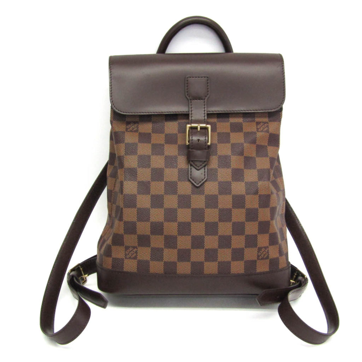 Louis Vuitton Damier Soho N51132 Women's Backpack Ebene — Like New