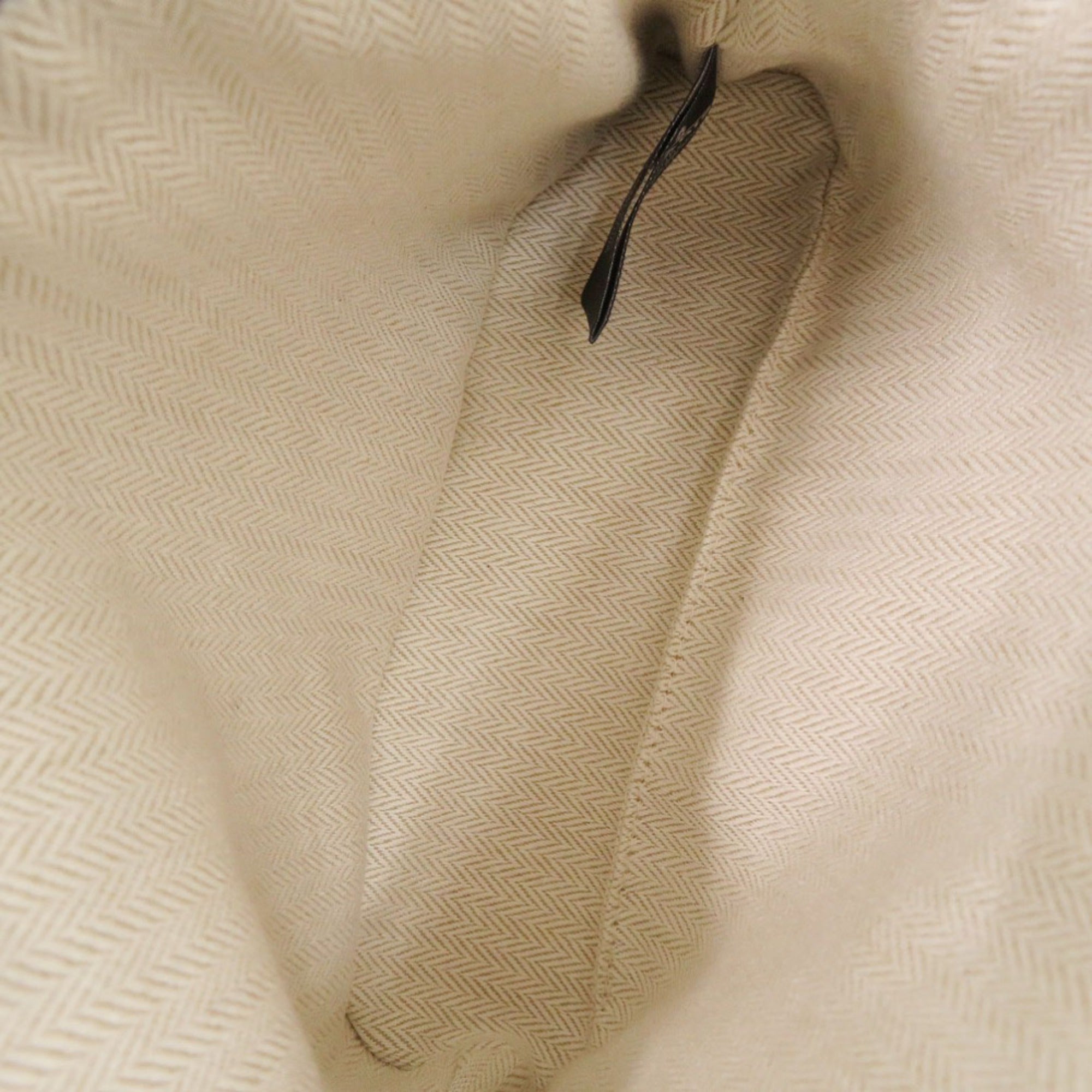 Like new Hermès Bolide Pouch 20 PM Crazy H Cotton Citron Ochre with Silver Hardware Bag 1436HERMES — Like New